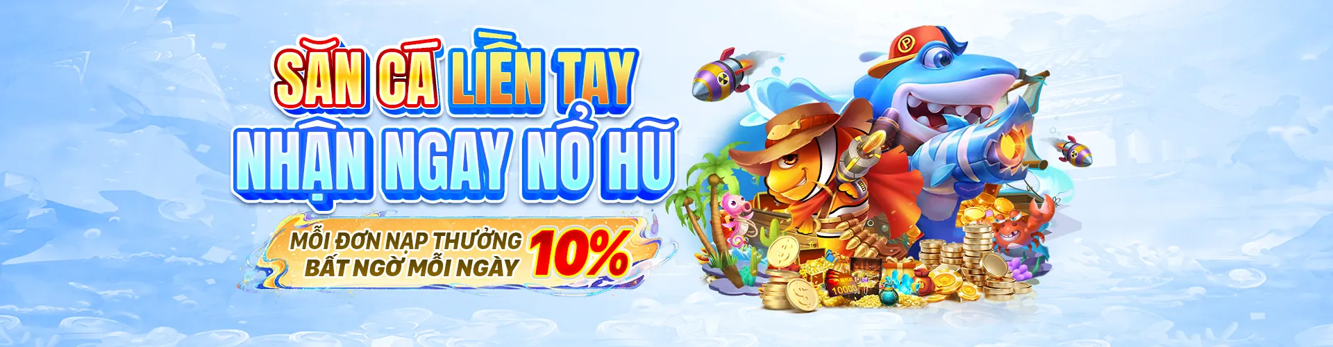 Hình ảnh game bắn cá for88 với đại dương sống động và cá lớn